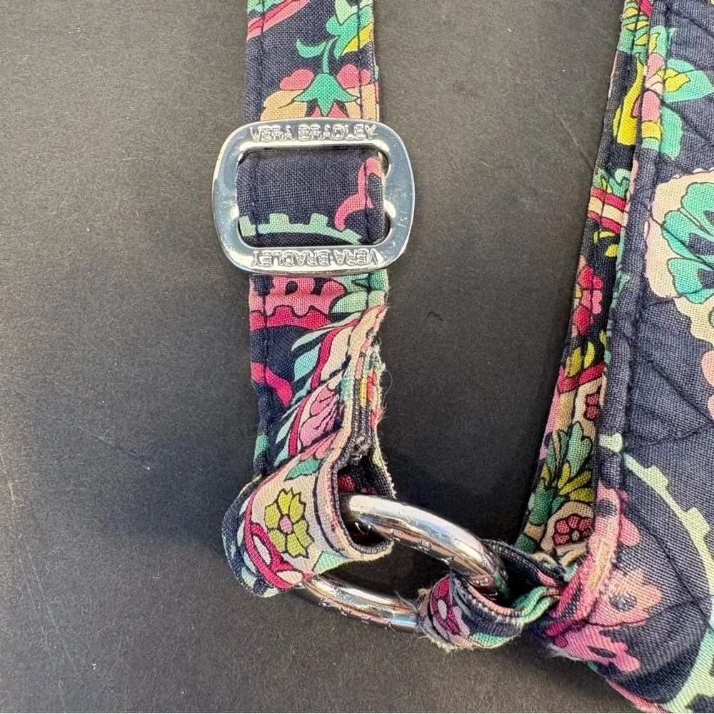 Vera Bradley Floral Paisley Quilted Crossbody Purse Bag